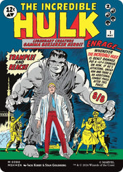 Bruce Banner (Borderless) [Marvel Super Heroes] Magic: The Gathering