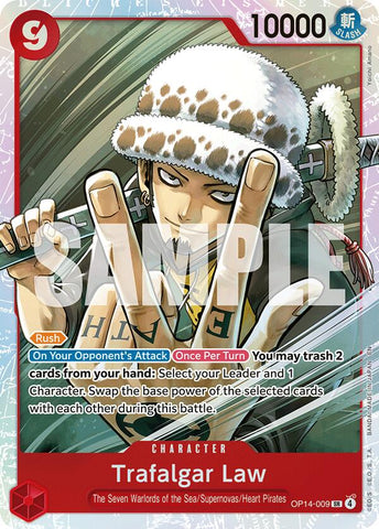 Trafalgar Law (OP14-009) [The Azure Sea's Seven] Bandai