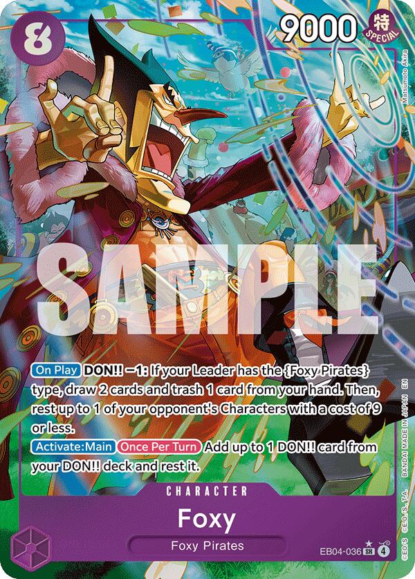 Foxy (Alternate Art) [The Azure Sea's Seven] Bandai