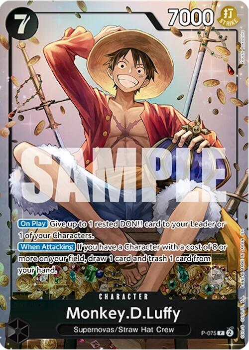 Monkey.D.Luffy (Tin Pack Set Vol. 2) [One Piece Promotion Cards] Bandai