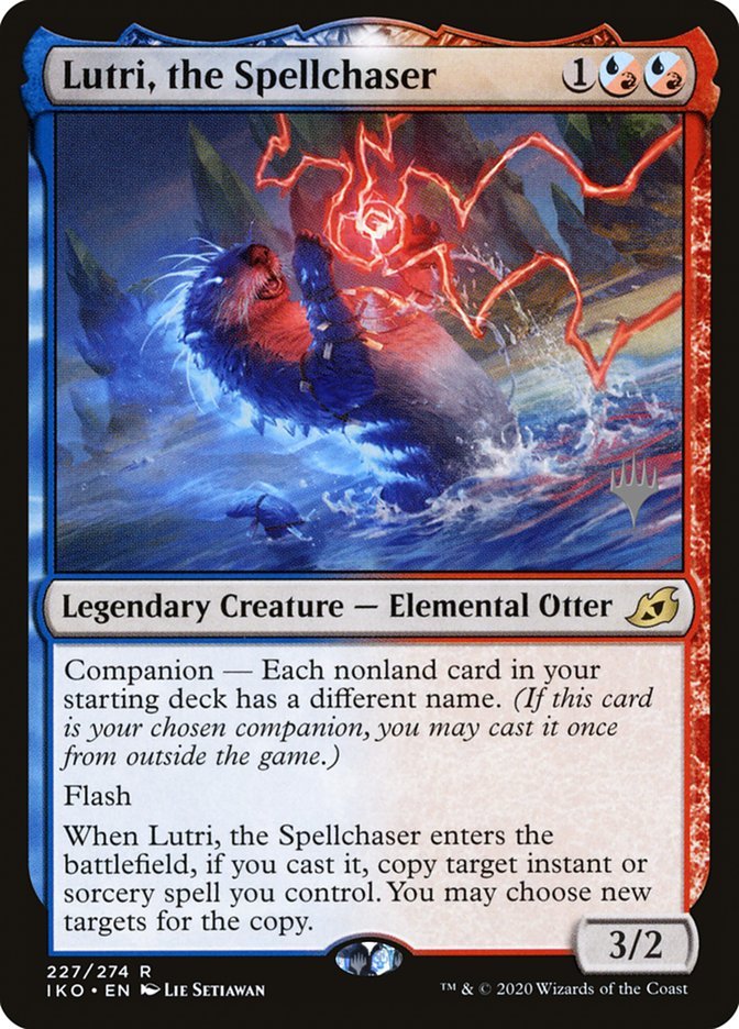 Lutri, the Spellchaser (Promo Pack) [Ikoria: Lair of Behemoths Promos] Magic: The Gathering