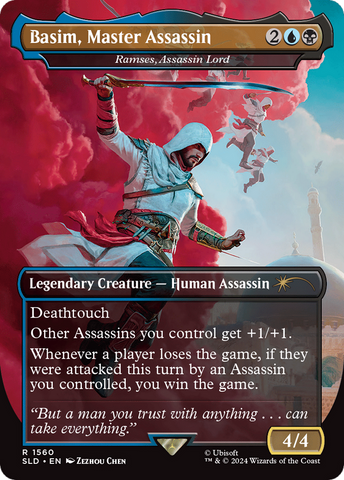 Basim, Master Assassin - Ramses, Assassin Lord [Secret Lair Drop Series] Magic: The Gathering
