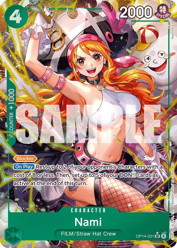 Nami (Alternate Art) [The Azure Sea's Seven] Bandai