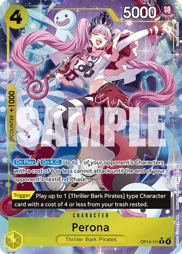 Perona (111) (Alternate Art) [The Azure Sea's Seven] Bandai