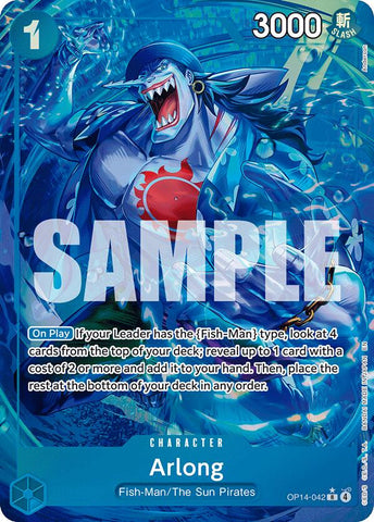 Arlong (Alternate Art) [The Azure Sea's Seven] Bandai