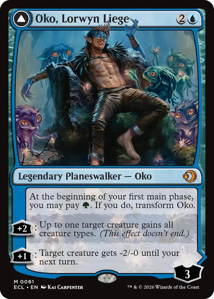 Oko, Lorwyn Liege [Lorwyn Eclipsed] Magic: The Gathering