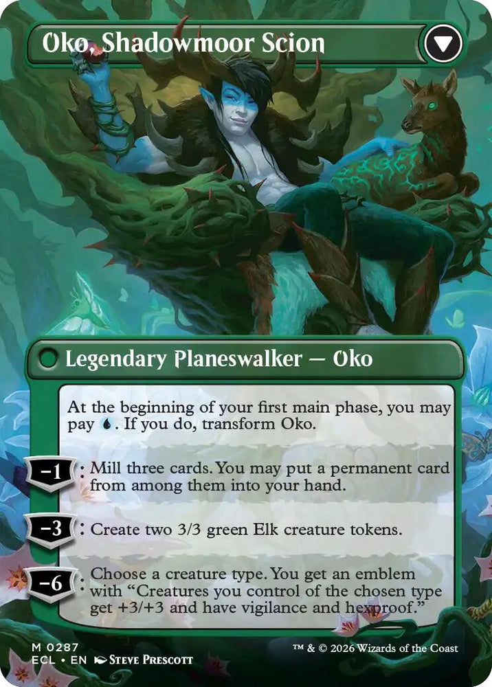 Oko, Lorwyn Liege (Borderless) [Lorwyn Eclipsed] Magic: The Gathering
