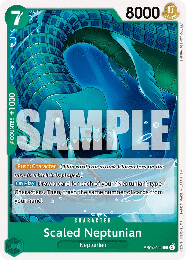 Scaled Neptunian [The Azure Sea's Seven] Bandai