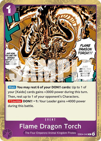 Flame Dragon Torch [The Azure Sea's Seven] Bandai