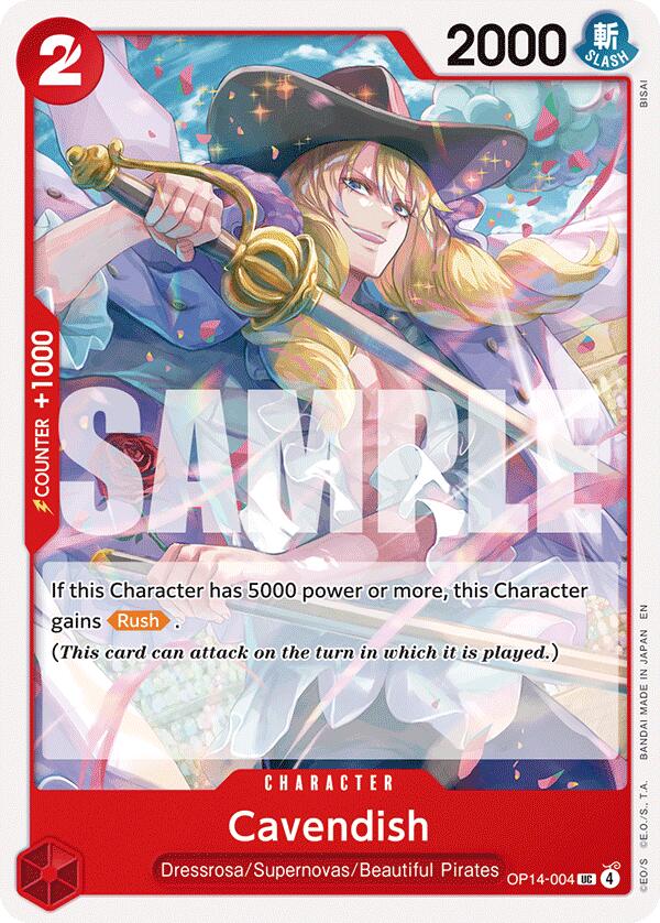 Cavendish [The Azure Sea's Seven] Bandai