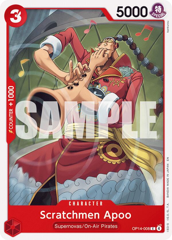 Scratchmen Apoo [The Azure Sea's Seven] Bandai