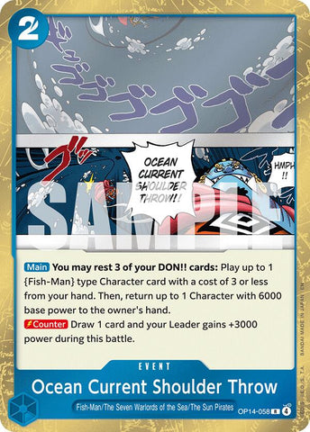 Ocean Current Shoulder Throw [The Azure Sea's Seven] Bandai