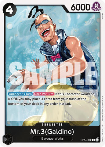 Mr.3(Galdino) [The Azure Sea's Seven] Bandai