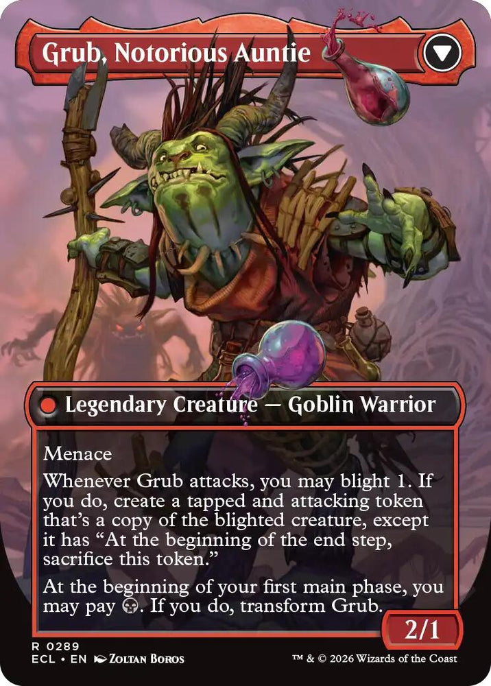 Grub, Storied Matriarch (Borderless) [Lorwyn Eclipsed] Magic: The Gathering