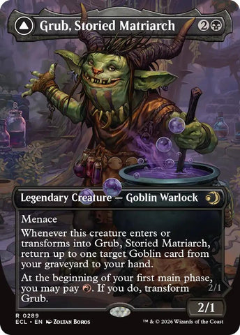 Grub, Storied Matriarch (Borderless) [Lorwyn Eclipsed] Magic: The Gathering