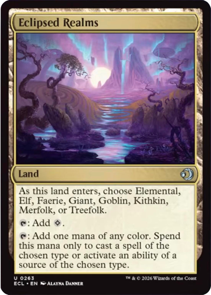 Eclipsed Realms [Lorwyn Eclipsed] Magic: The Gathering