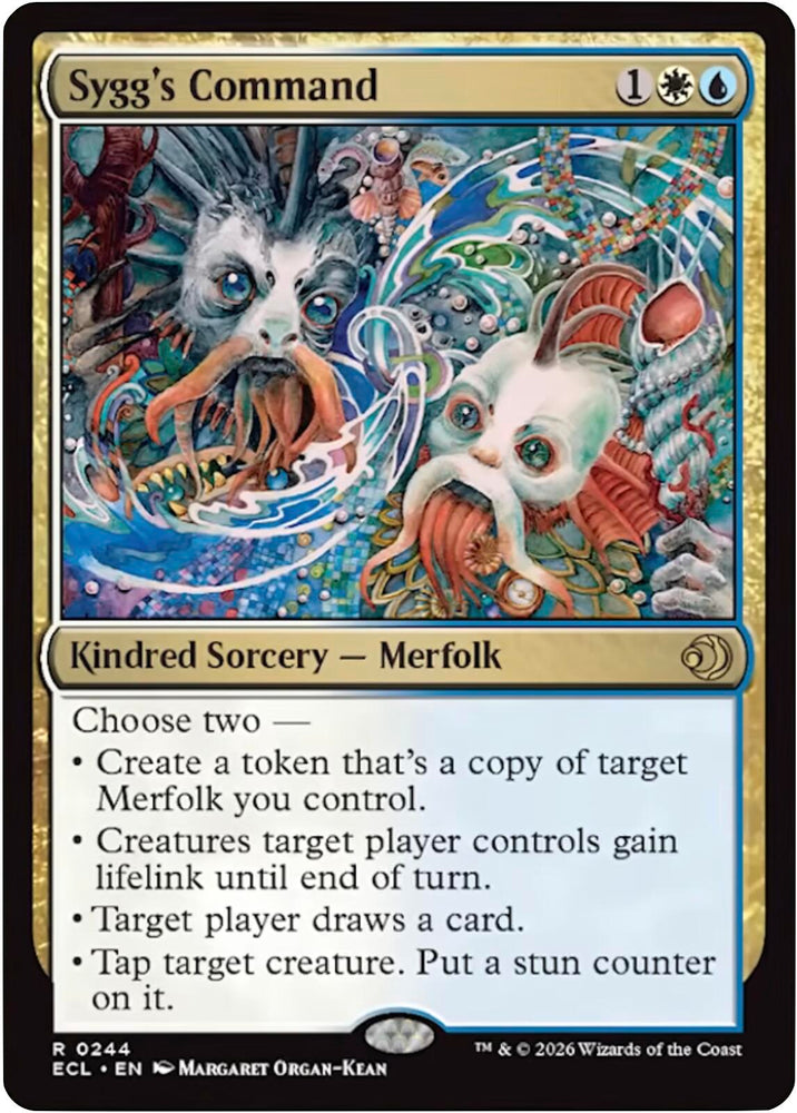 Sygg's Command [Lorwyn Eclipsed] Magic: The Gathering