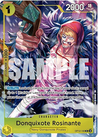 Donquixote Rosinante (Illustration Box Vol.6) [One Piece Promotion Cards] Bandai