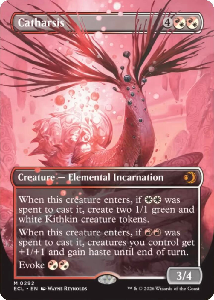 Catharsis (Borderless) [Lorwyn Eclipsed] Magic: The Gathering