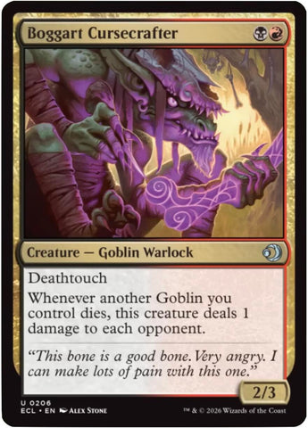 Boggart Cursecrafter [Lorwyn Eclipsed] Magic: The Gathering