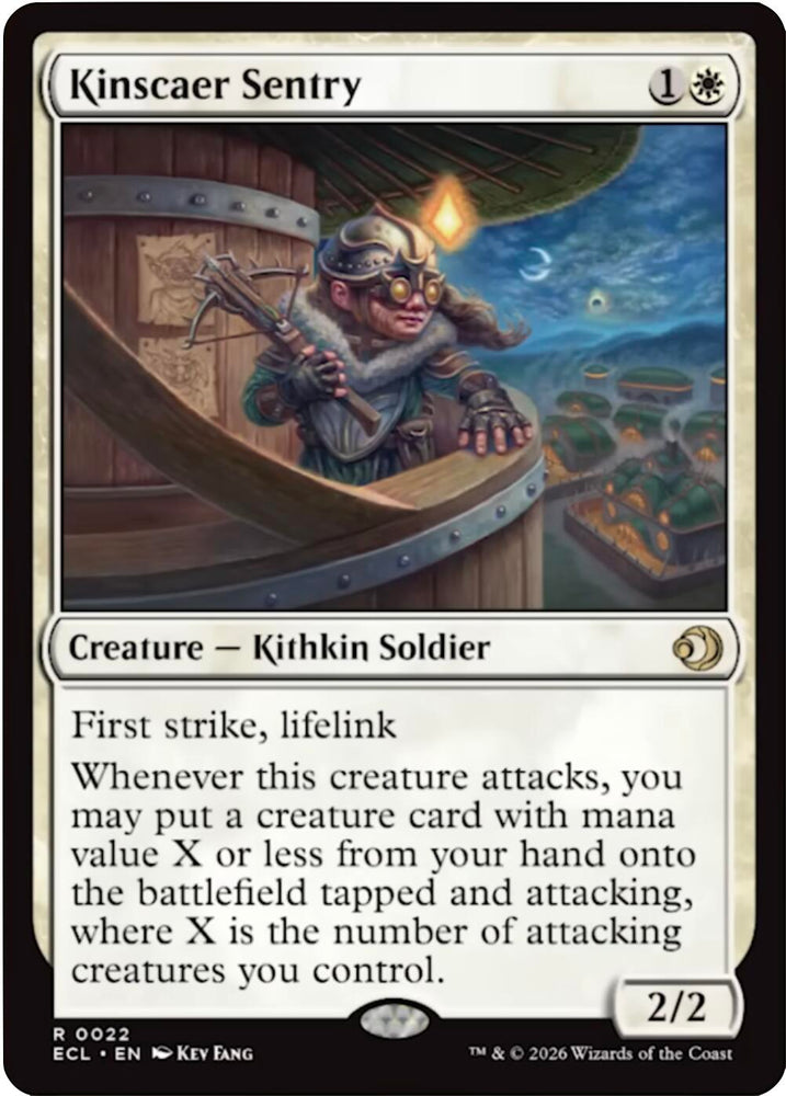 Kinscaer Sentry [Lorwyn Eclipsed] Magic: The Gathering