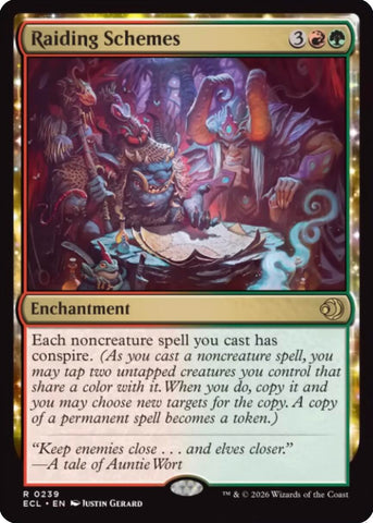 Raiding Schemes [Lorwyn Eclipsed] Magic: The Gathering