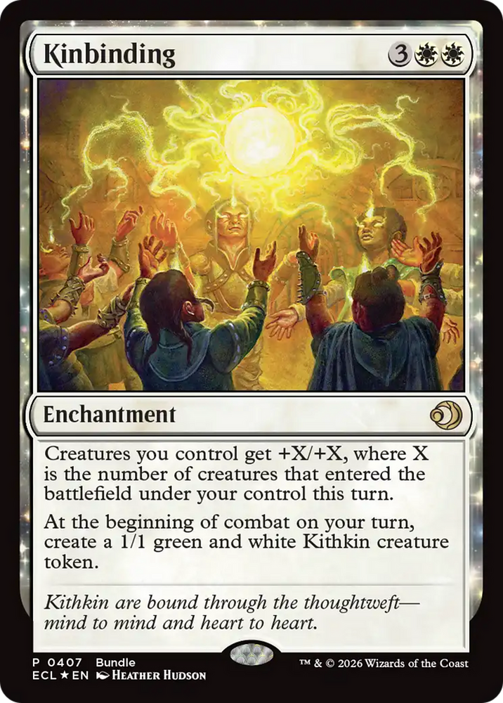 Kinbinding (Bundle) [Lorwyn Eclipsed Promos] Magic: The Gathering