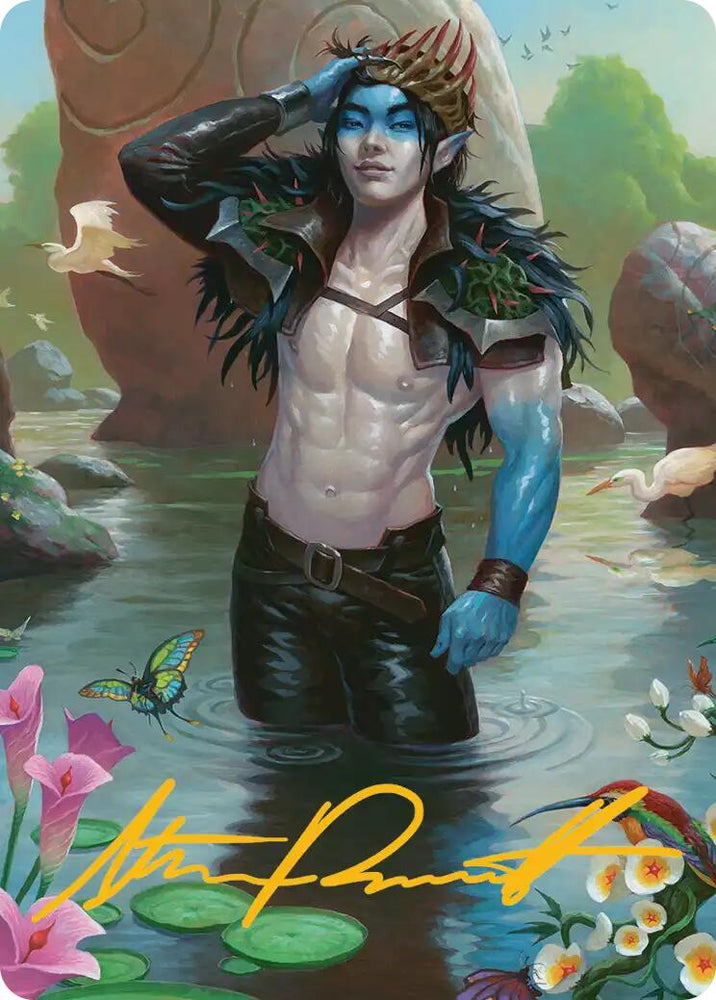 Oko, Lorwyn Liege Art Card (Gold-Stamped Signature) [Lorwyn Eclipsed Art Series] Magic: The Gathering
