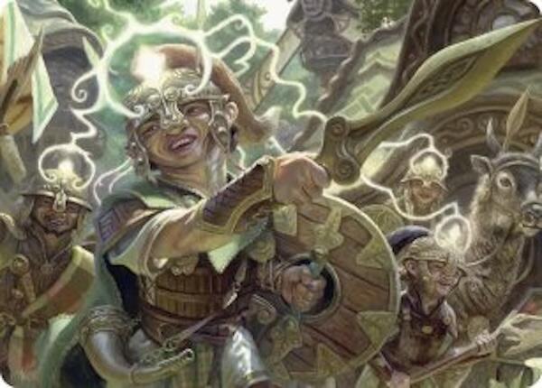 Thoughtweft Lieutenant Art Card [Lorwyn Eclipsed Art Series] Magic: The Gathering