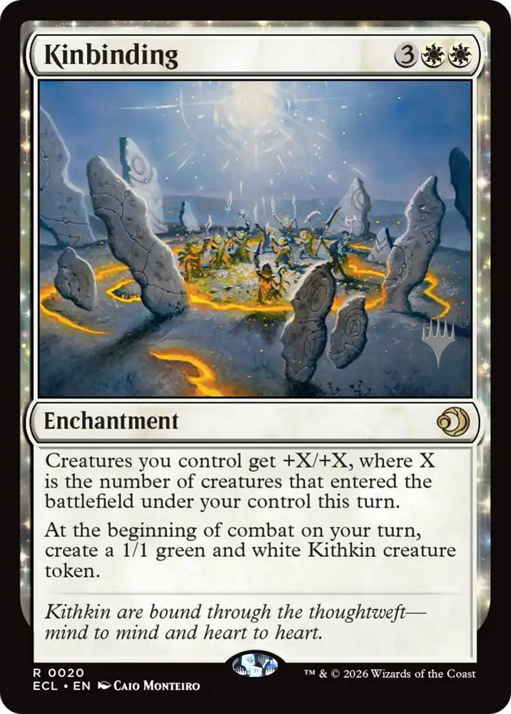 Kinbinding [Lorwyn Eclipsed Promos] Magic: The Gathering