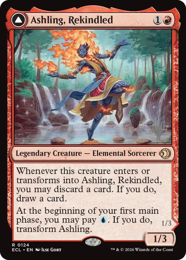 Ashling, Rekindled [Lorwyn Eclipsed Promos] Magic: The Gathering