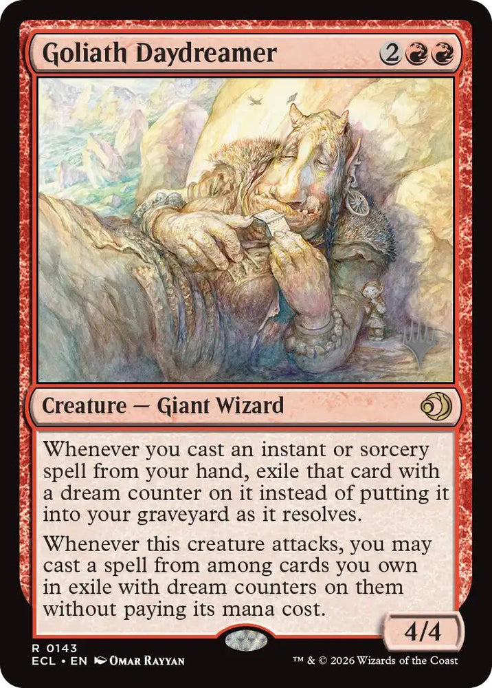 Goliath Daydreamer [Lorwyn Eclipsed Promos] Magic: The Gathering