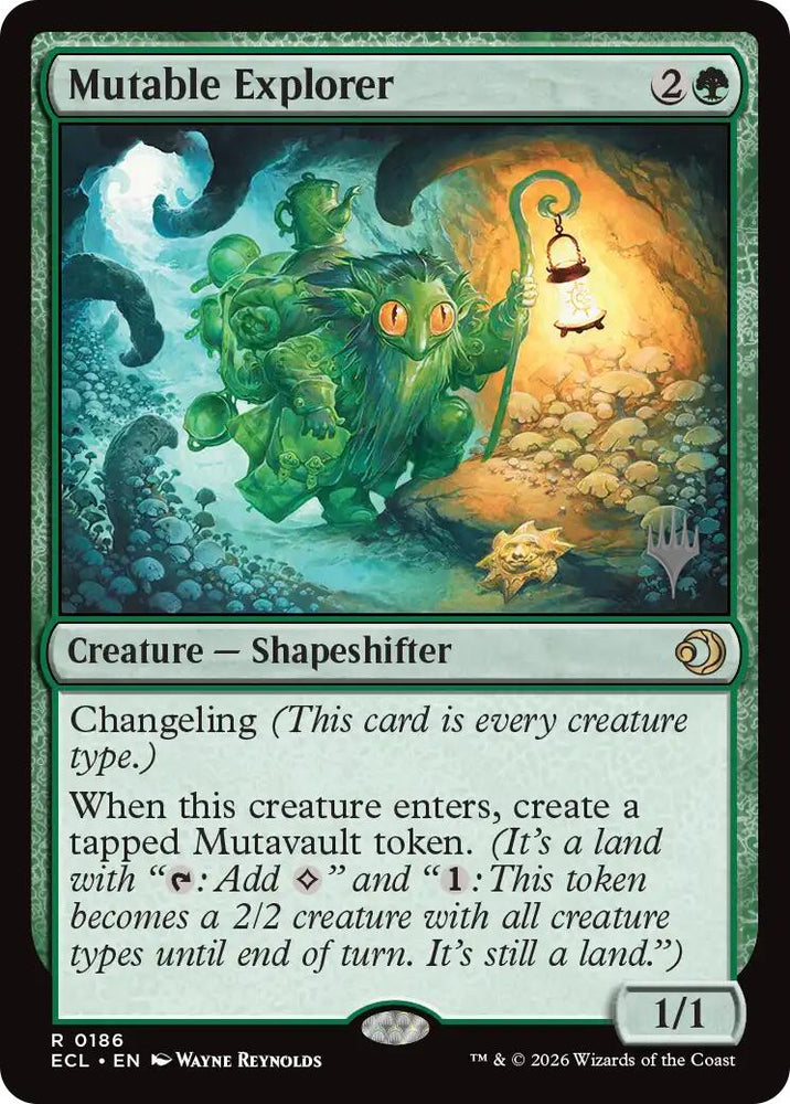 Mutable Explorer [Lorwyn Eclipsed Promos] Magic: The Gathering
