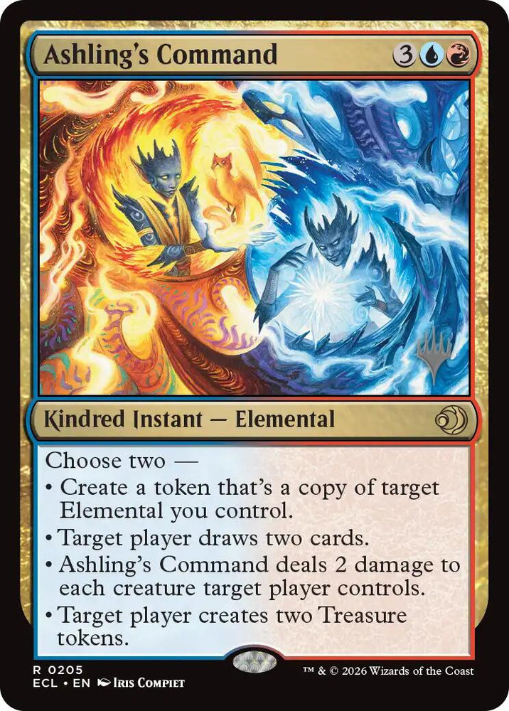 Ashling's Command [Lorwyn Eclipsed Promos] Magic: The Gathering