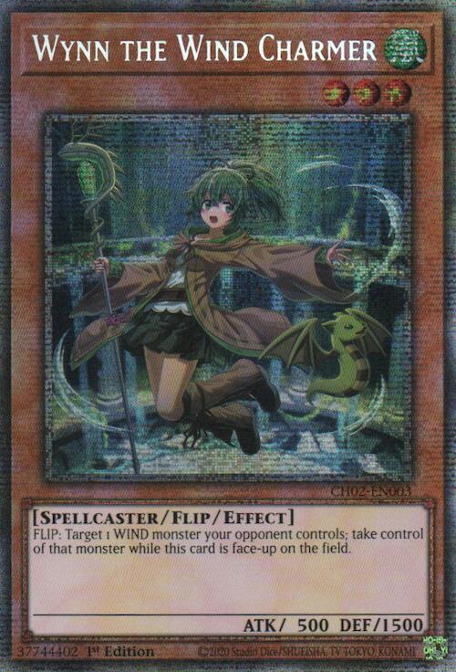 Wynn the Wind Charmer (Starlight Rare) [CH02-EN003] Starlight Rare Yu-Gi-Oh!