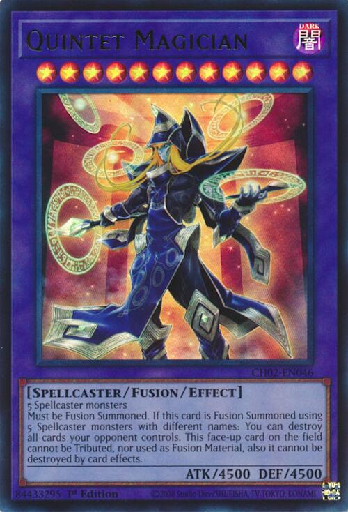 Quintet Magician [CH02-EN046] Ultra Rare Yu-Gi-Oh!