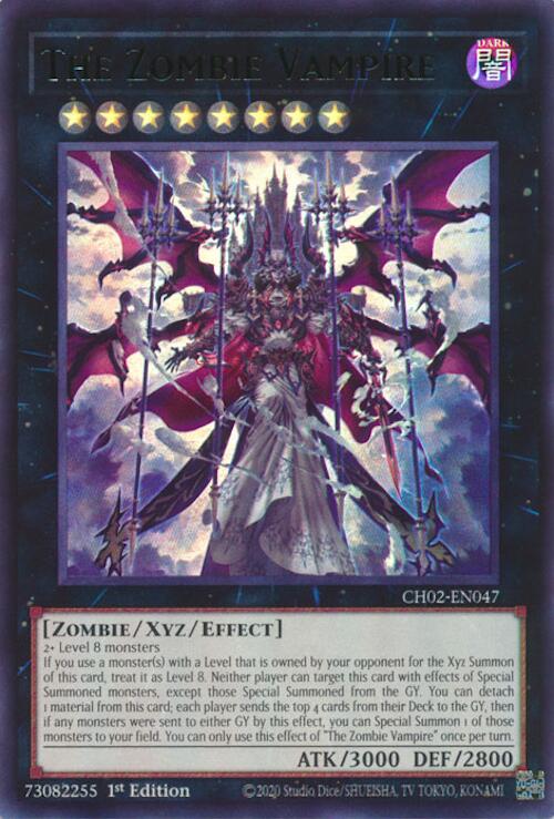 The Zombie Vampire [CH02-EN047] Ultra Rare Yu-Gi-Oh!