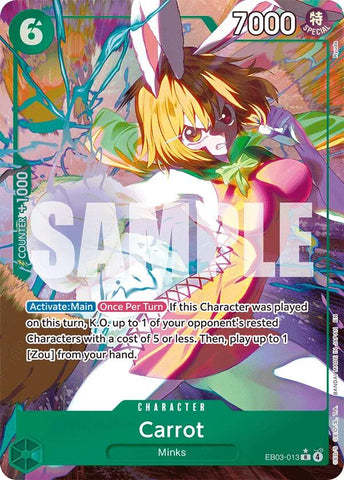 Carrot (Alternate Art) [Extra Booster: One Piece Heroines Edition] Bandai
