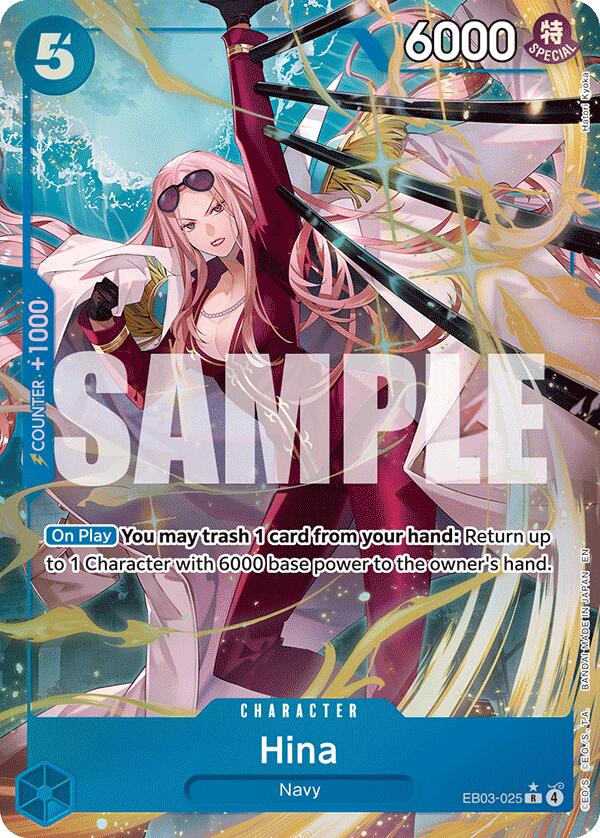 Hina (Alternate Art) [Extra Booster: One Piece Heroines Edition] Bandai