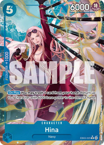 Hina (Alternate Art) [Extra Booster: One Piece Heroines Edition] Bandai