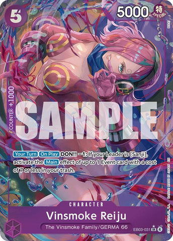 Vinsmoke Reiju (Alternate Art) [Extra Booster: One Piece Heroines Edition] Bandai