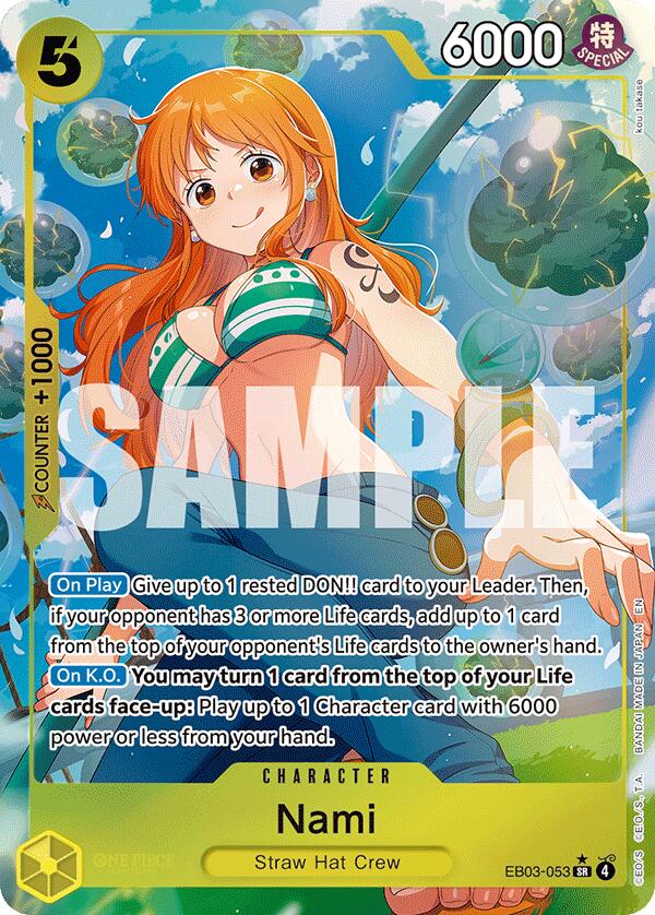 Nami (Alternate Art) [Extra Booster: One Piece Heroines Edition] Bandai