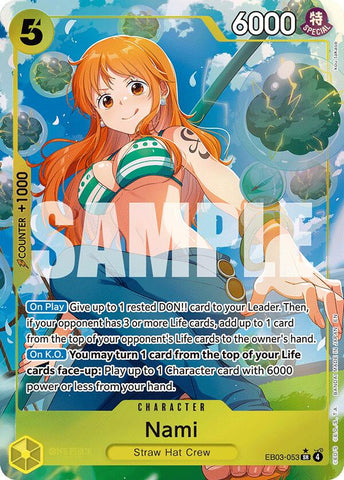 Nami (Alternate Art) [Extra Booster: One Piece Heroines Edition] Bandai