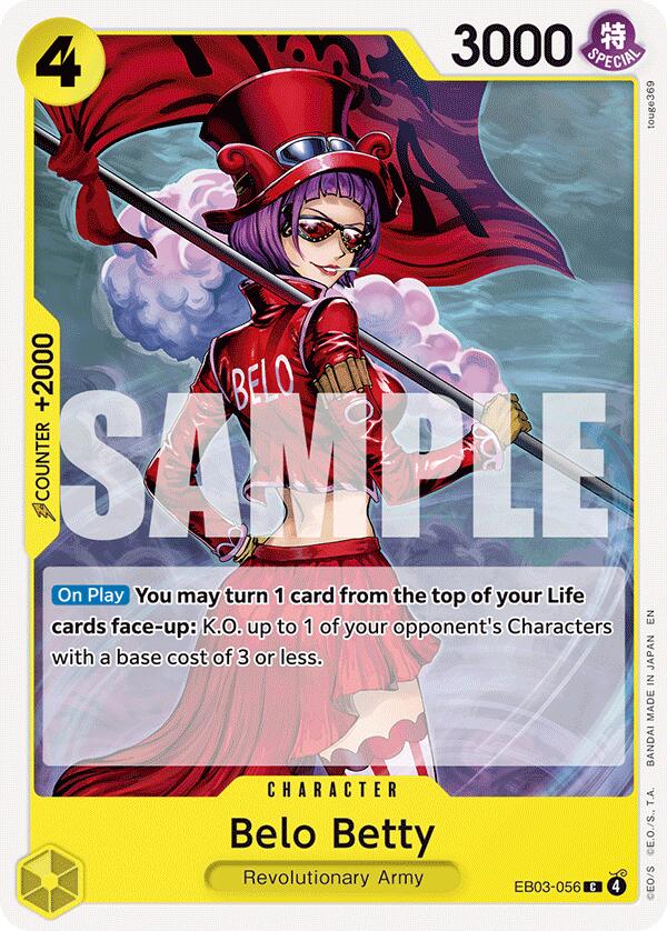 Belo Betty [Extra Booster: One Piece Heroines Edition] Bandai