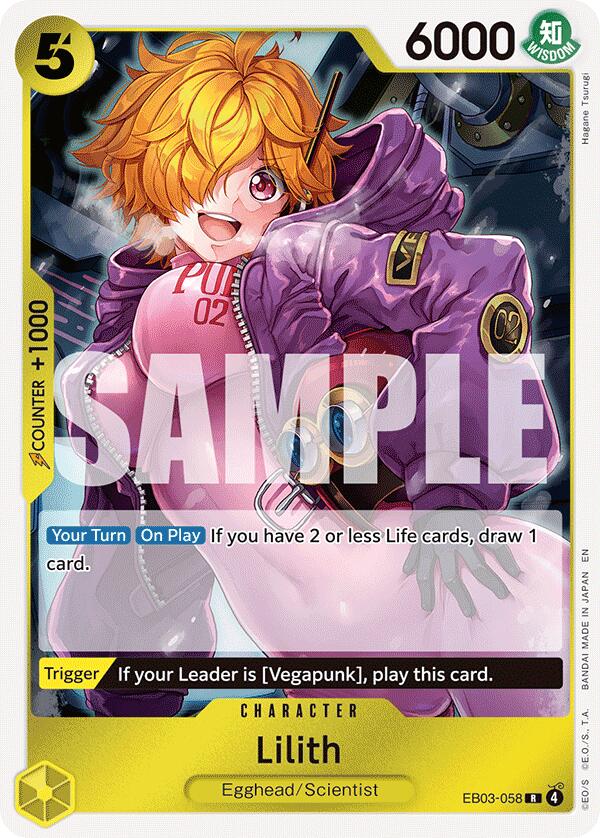 Lilith [Extra Booster: One Piece Heroines Edition] Bandai