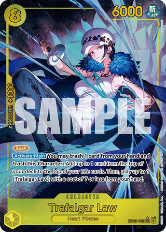 Trafalgar Law (Alternate Art) [Extra Booster: One Piece Heroines Edition] Bandai