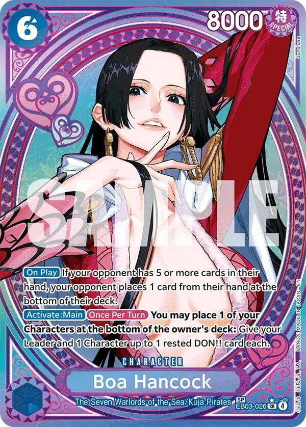 Boa Hancock (SP) [Extra Booster: One Piece Heroines Edition] Bandai