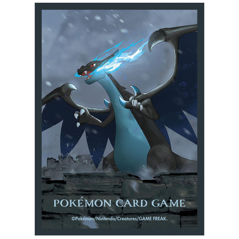Card Sleeves - Mega Charizard X Old Castle (64-Pack) (Pokemon Center Japan Exclusive) Pokémon