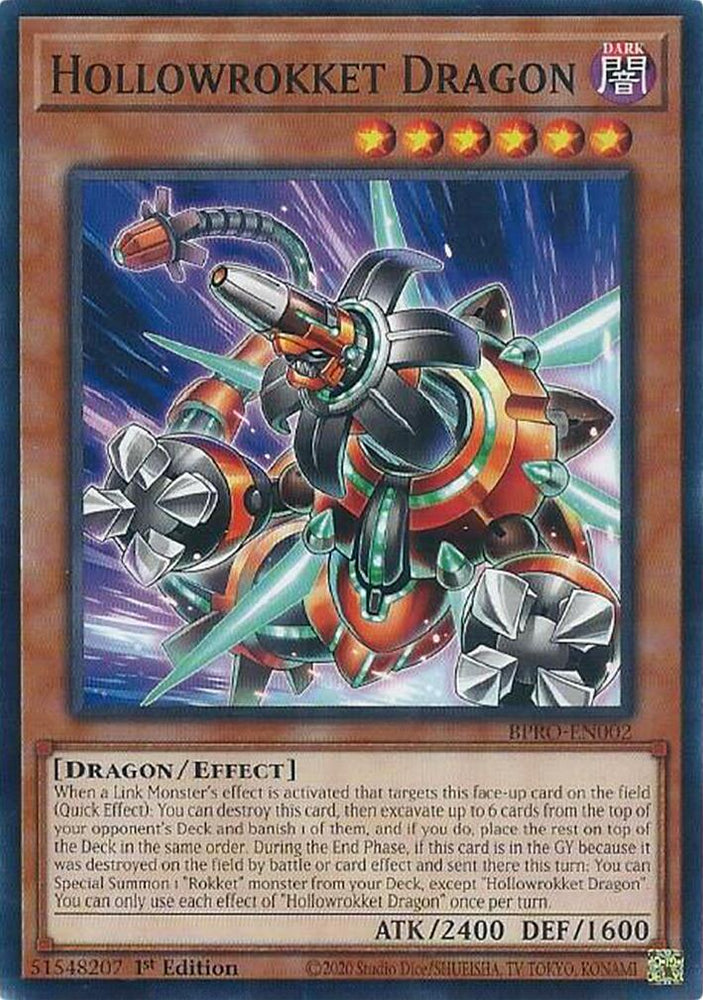 Hollowrokket Dragon [BPRO-EN002] Common Yu-Gi-Oh!