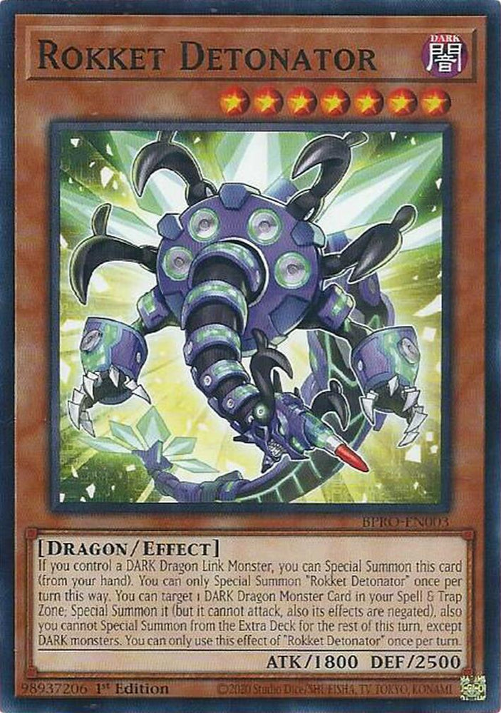 Rokket Detonator [BPRO-EN003] Common Yu-Gi-Oh!